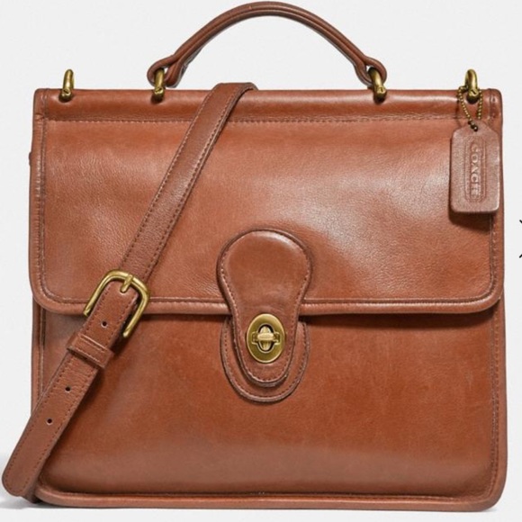 Coach Bags Vintage Authentic Coach Willis British Tan Crossbody Bag Poshmark